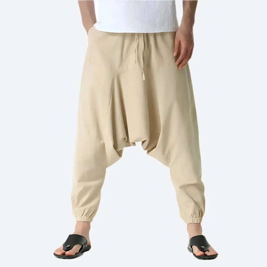Loose Fit Casual Harem Pants