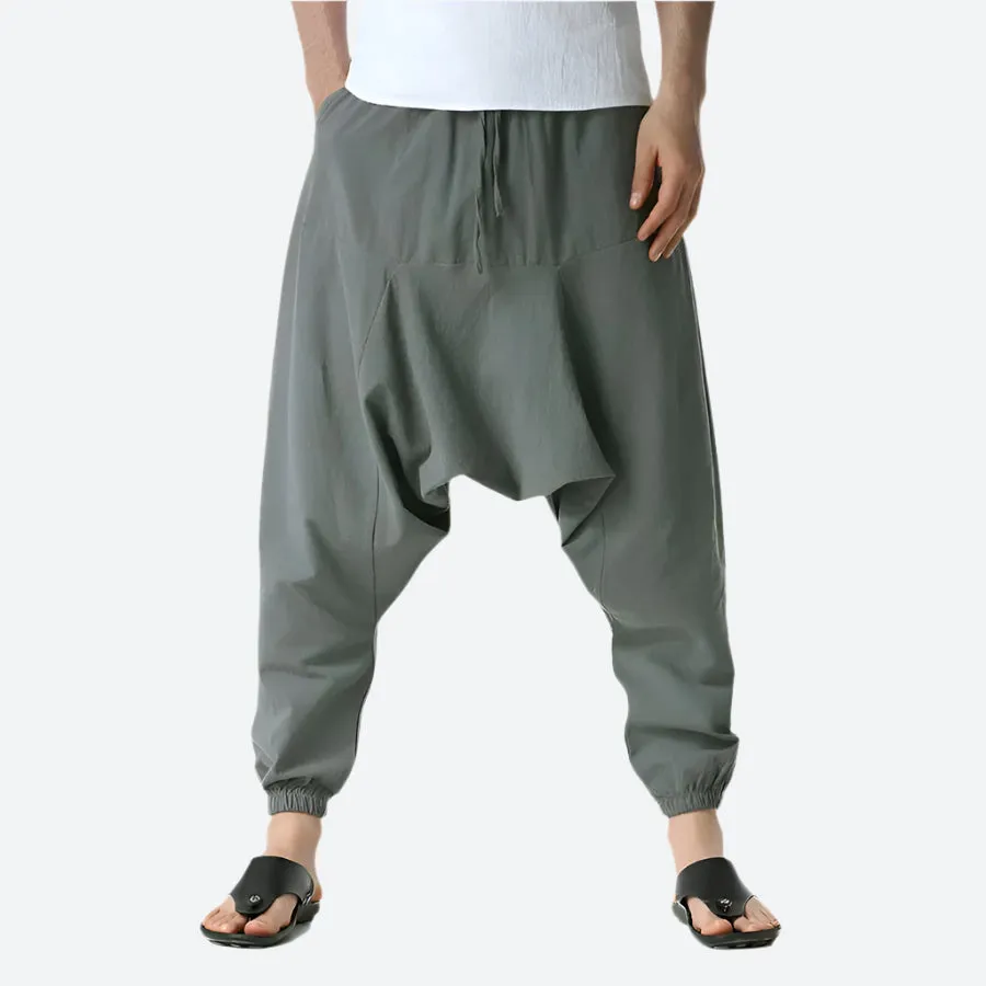 Loose Fit Casual Harem Pants