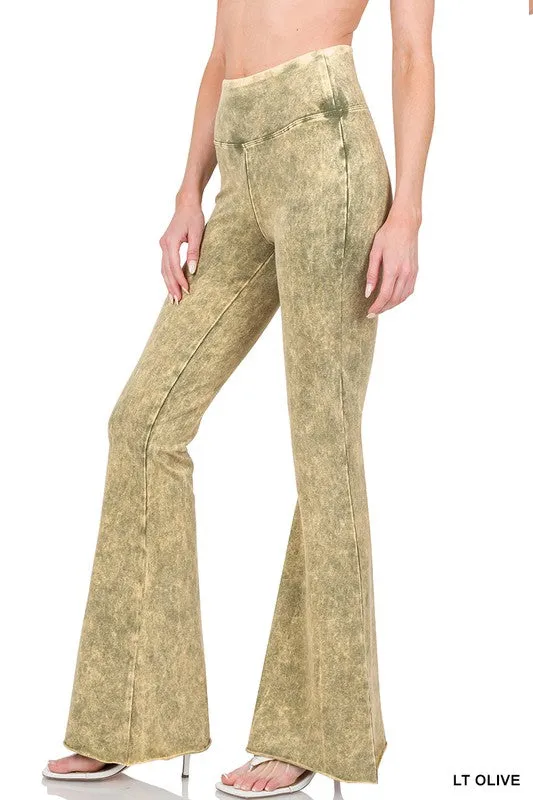 Love Me Yoga Flare Leggings- Multi