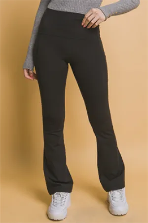 Luxe Flex Flared Bottom Side Pocket Leggings (Assorted)