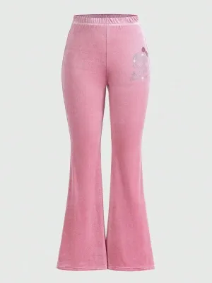 Luxe | Graphic Flare Pants