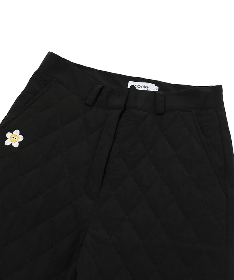 MACKY Golf: Winter Padded Long Pants - Black