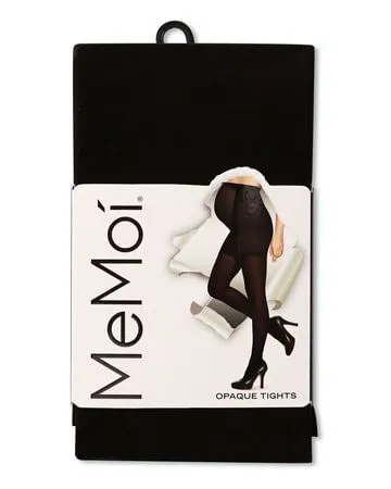 Memoi Maternity 80 Denier Comfort Opaque Tights MA-405