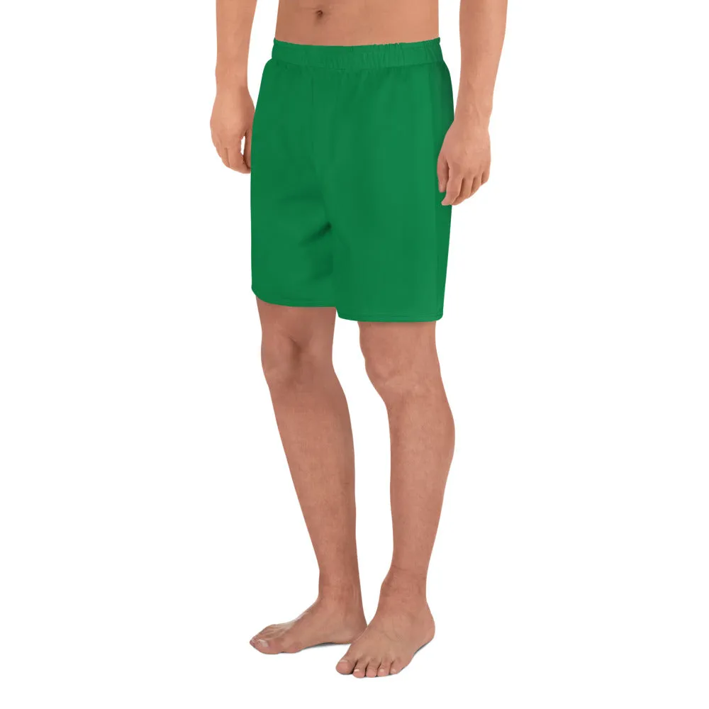 Men's Athletic Long Shorts Patty Green