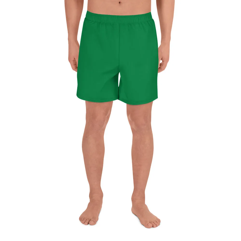 Men's Athletic Long Shorts Patty Green