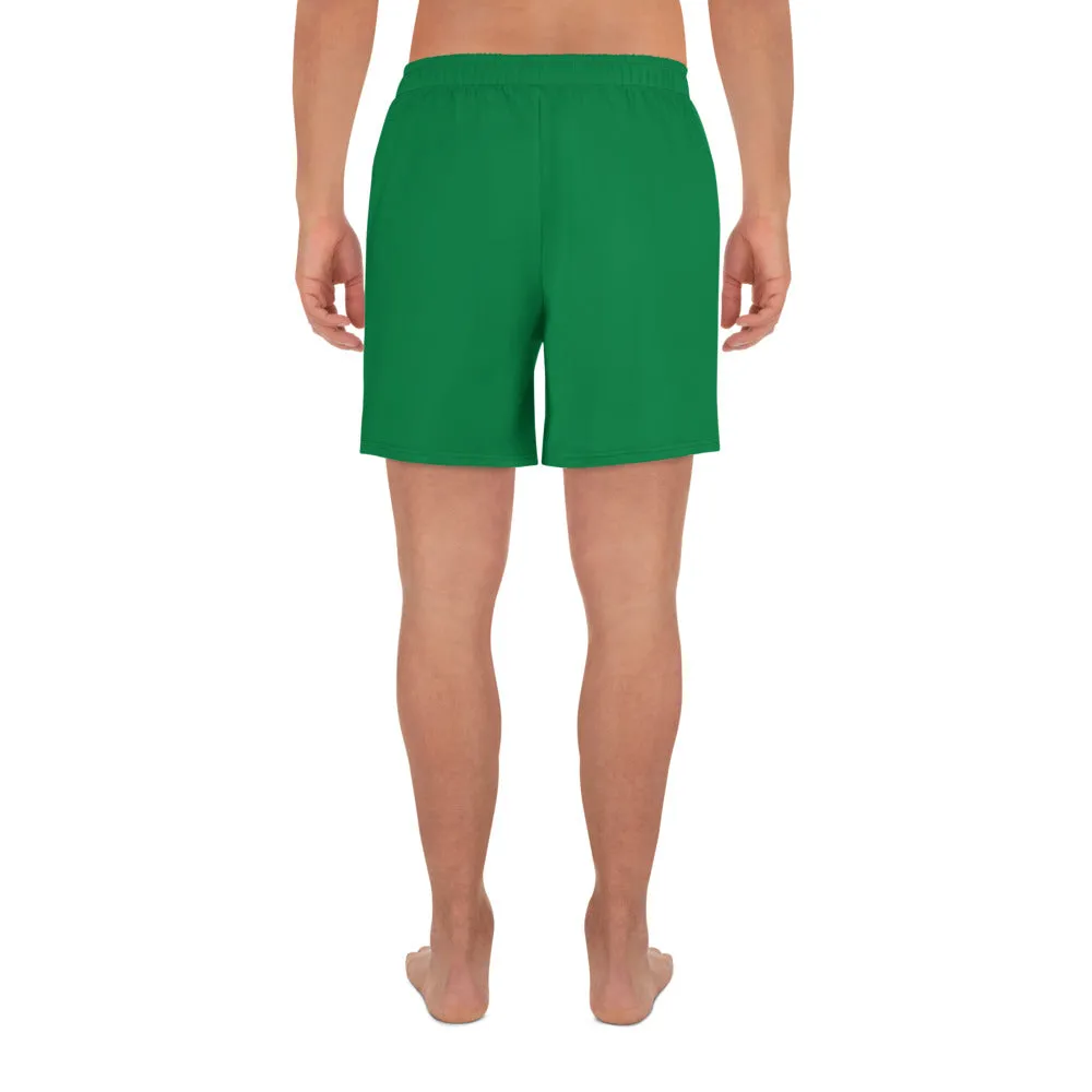 Men's Athletic Long Shorts Patty Green