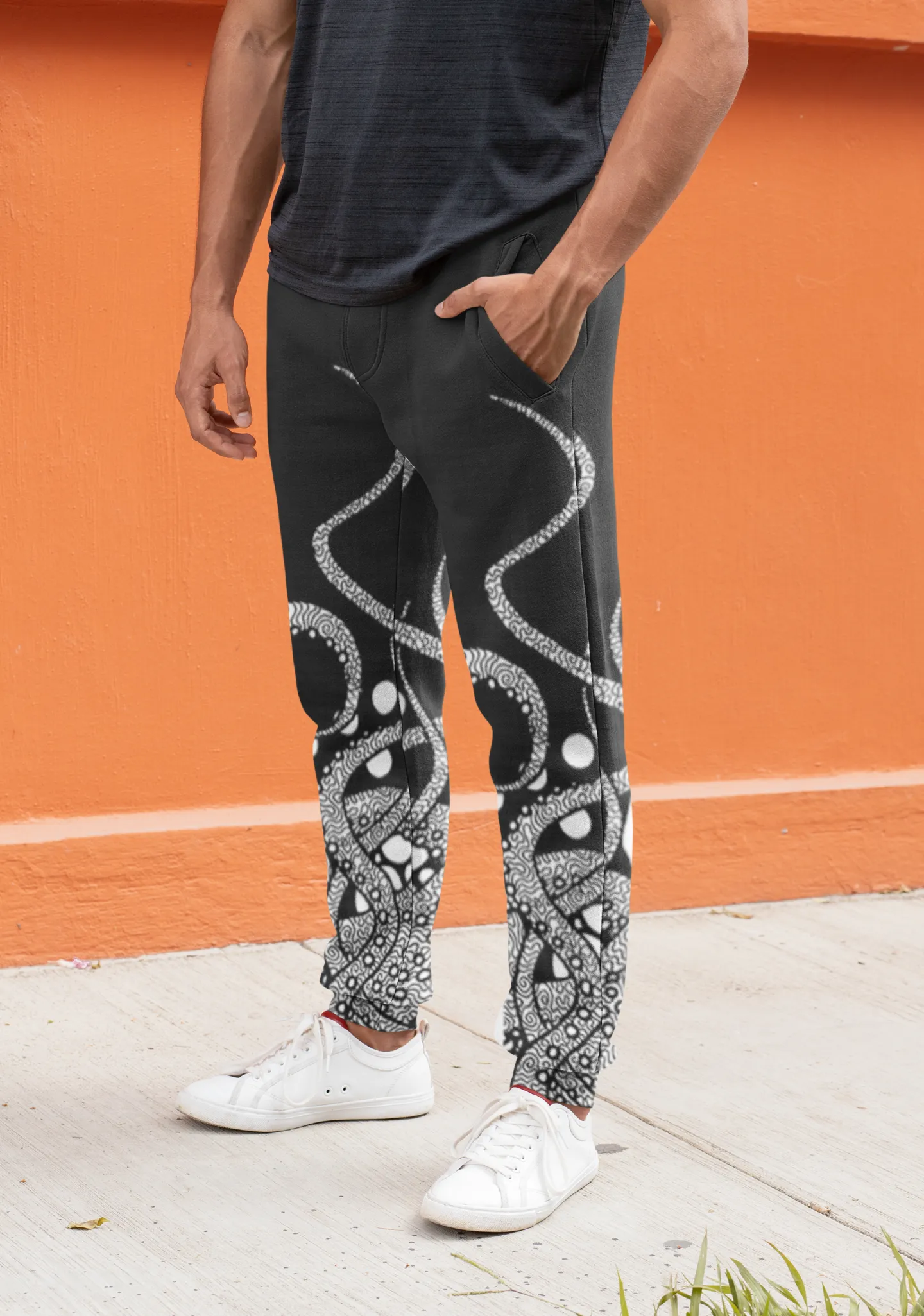 Men's Jogging Pants: Octopus Tentacles