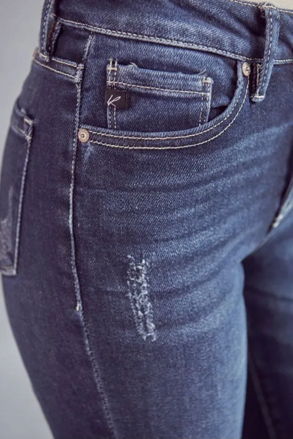 Mid Rise Denim Pant