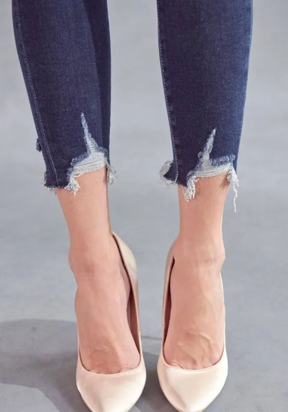 Mid Rise Denim Pant