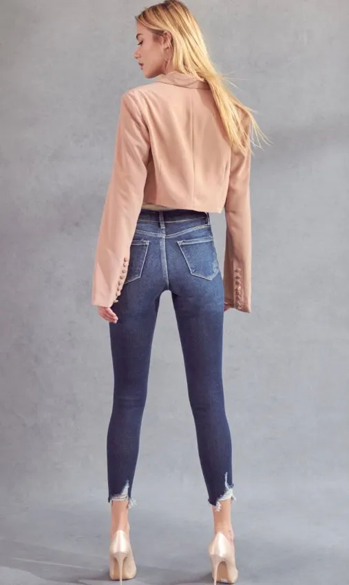 Mid Rise Denim Pant