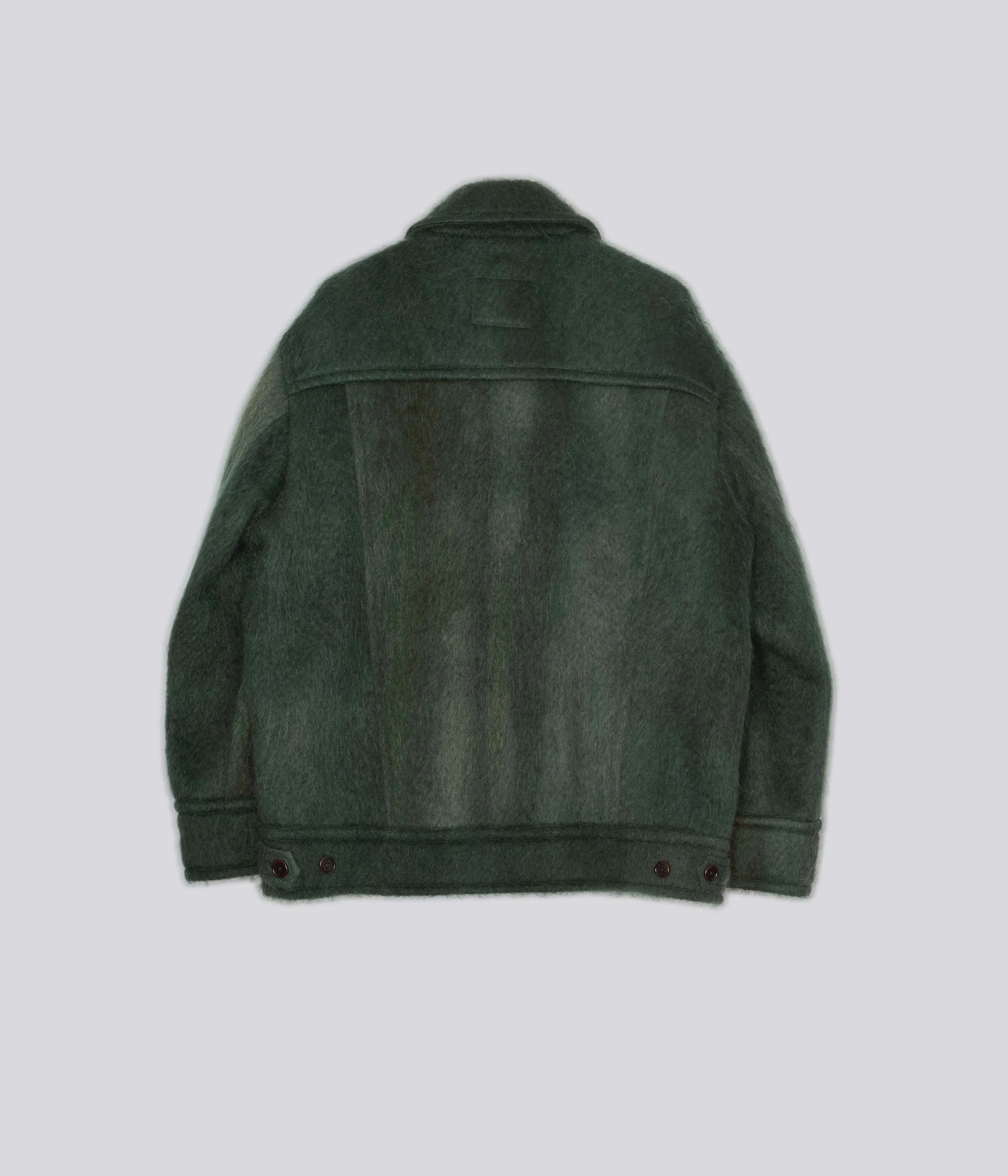 Mohair Blouson Coat in Cedar