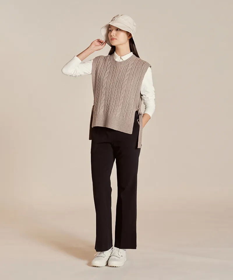 Monday Flow Stress Free Bootcut Pants - Black