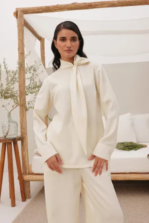 Moritz Woollen Top (Ivory)
