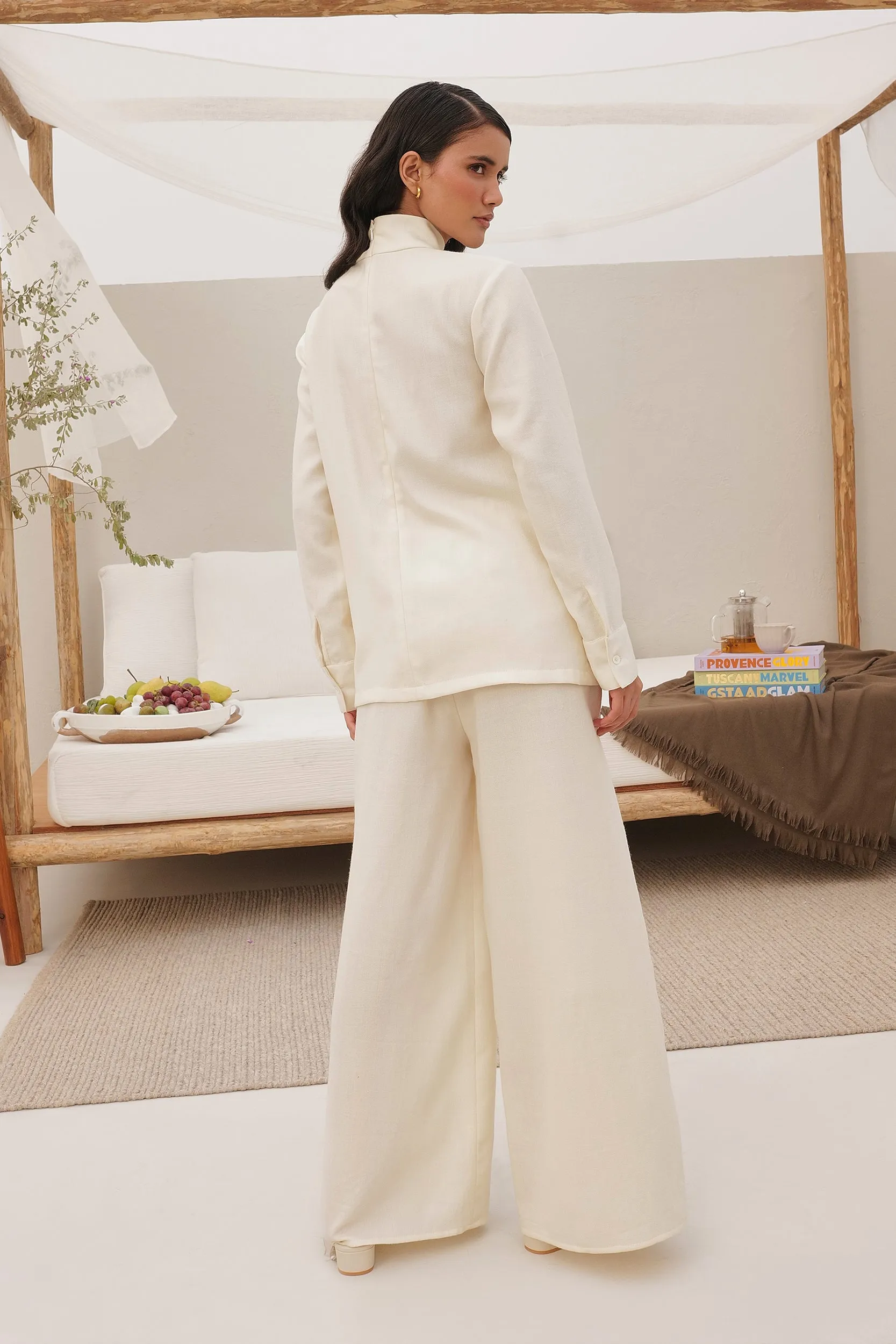 Moritz Woollen Top (Ivory)