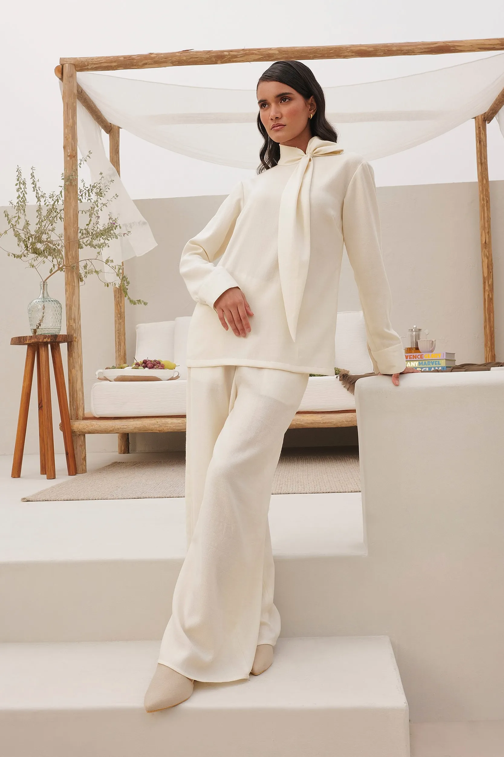 Moritz Woollen Top (Ivory)