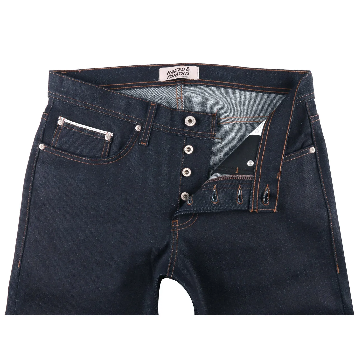 Naked and Famous- Nightshade Stretch Selvedge- Weird Guy