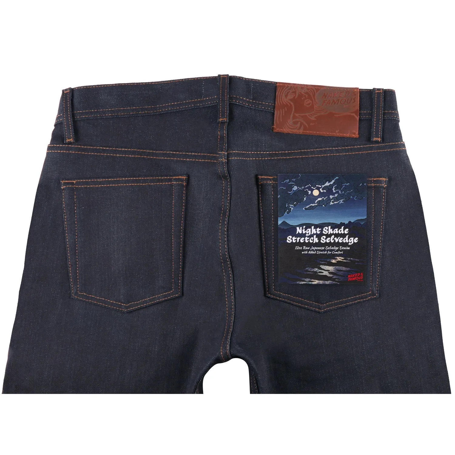 Naked and Famous- Nightshade Stretch Selvedge- Weird Guy