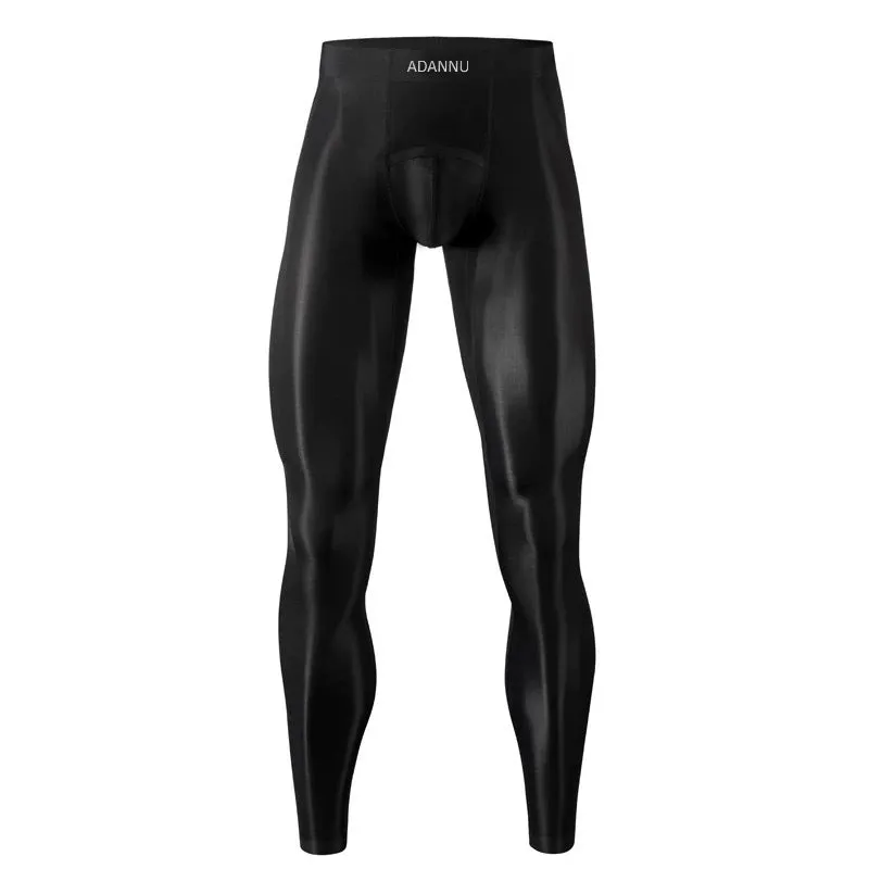 🔥New Hot Selling❤️‍🔥Men's Sexy Ultra-thin Sports Bottom Stockings Pants