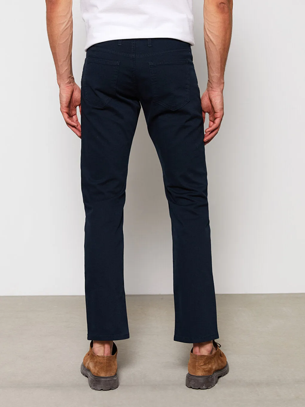 Normal Fit Gabardine Men's Chino Trousers