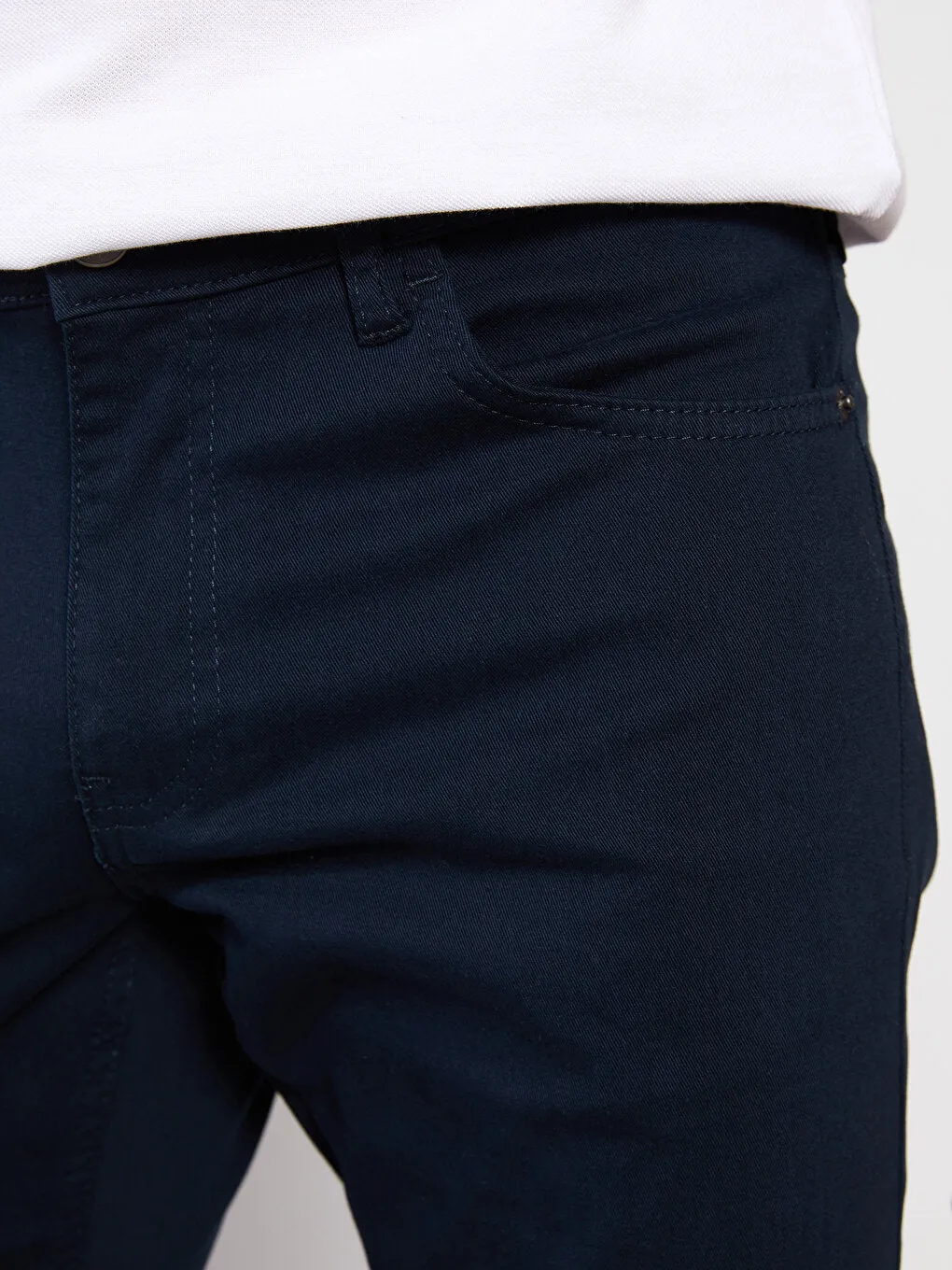 Normal Fit Gabardine Men's Chino Trousers
