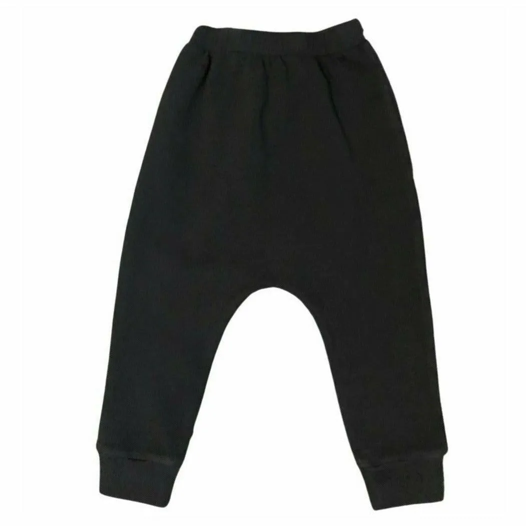 Organic Baby Malibu Pants Black