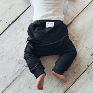 Organic Baby Malibu Pants Black