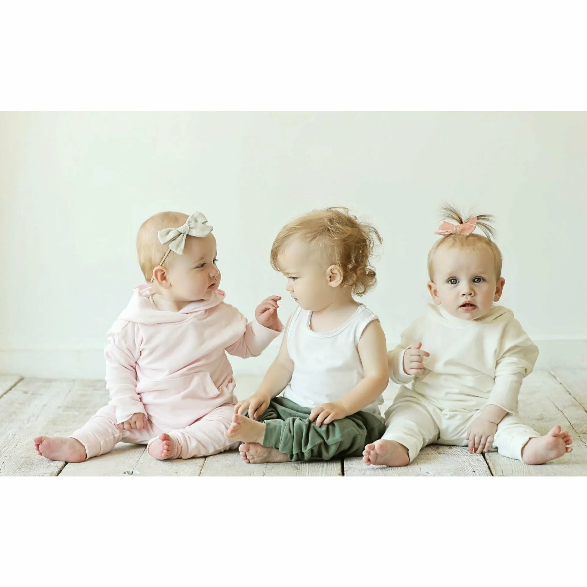 Organic Baby Malibu Pants Black
