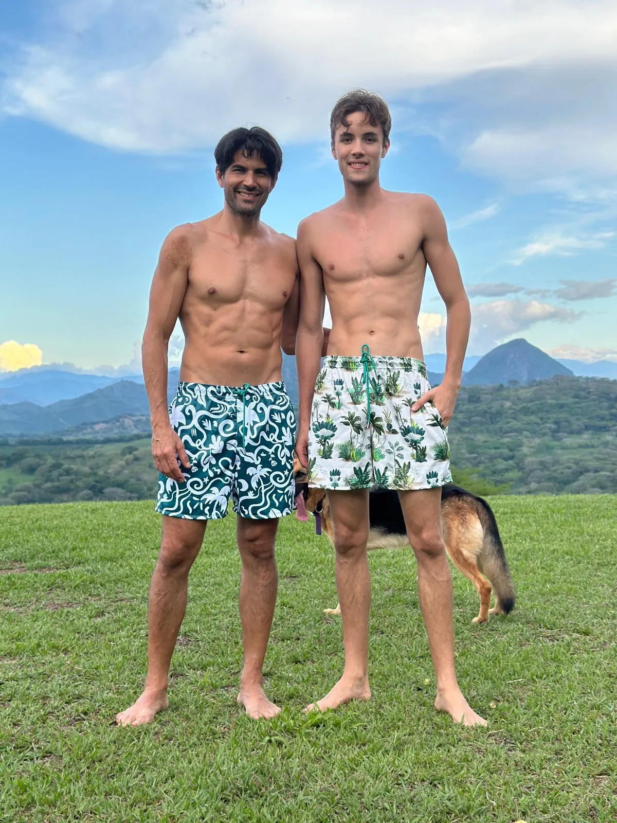 Pantaloneta de Hombre Verde 1001 0704