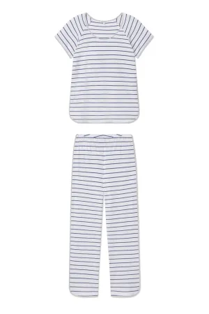 Pima Short-Long Set in Vintage Indigo