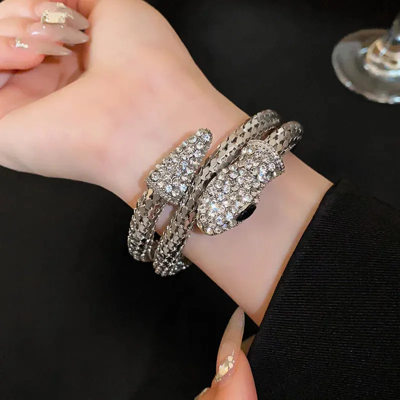 Popcorn Chain Snake Necklace Bangle