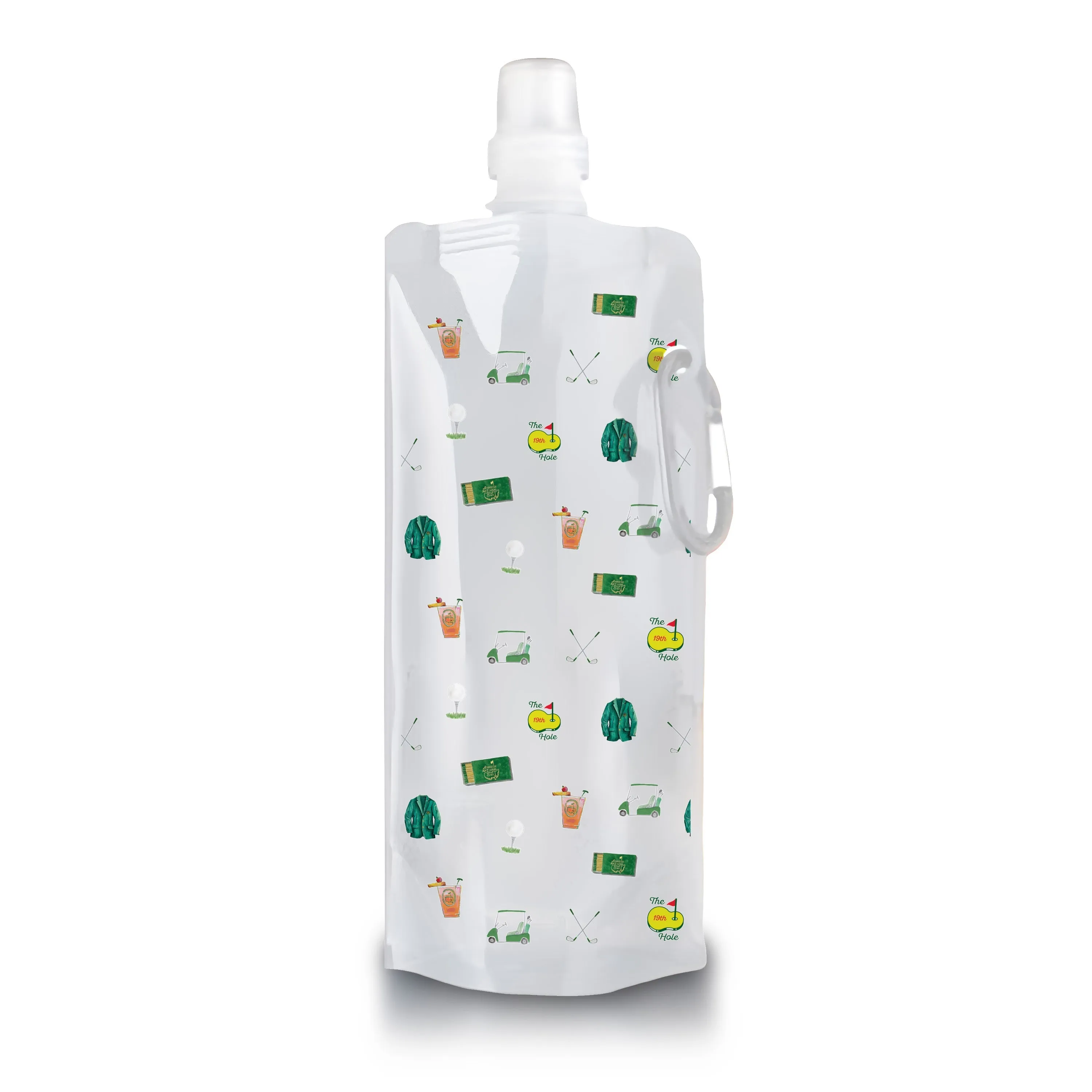 Portable Clear Water Bottle - Masters