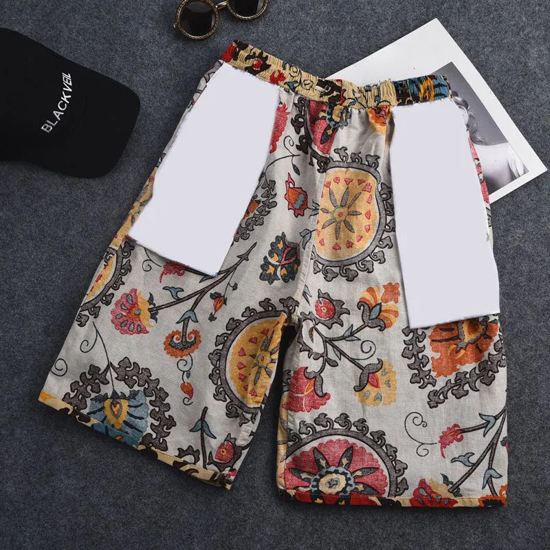 Printed Men's Beach Shorts