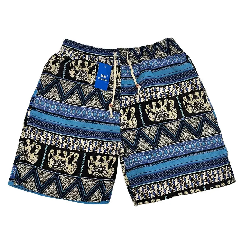 Printed Men's Beach Shorts