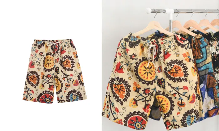 Printed Men's Beach Shorts