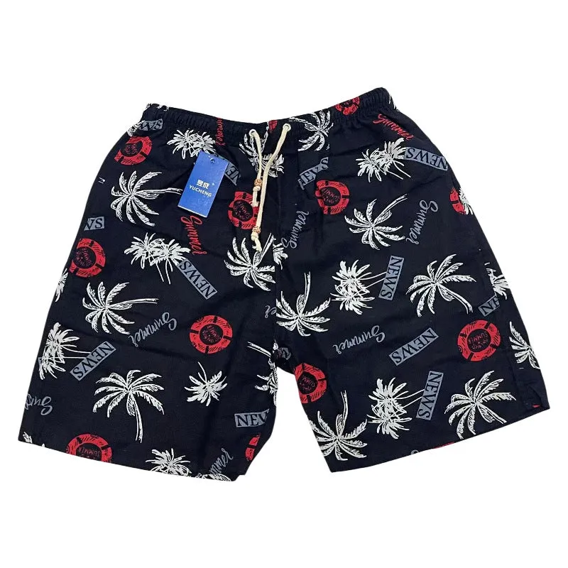 Printed Men's Beach Shorts
