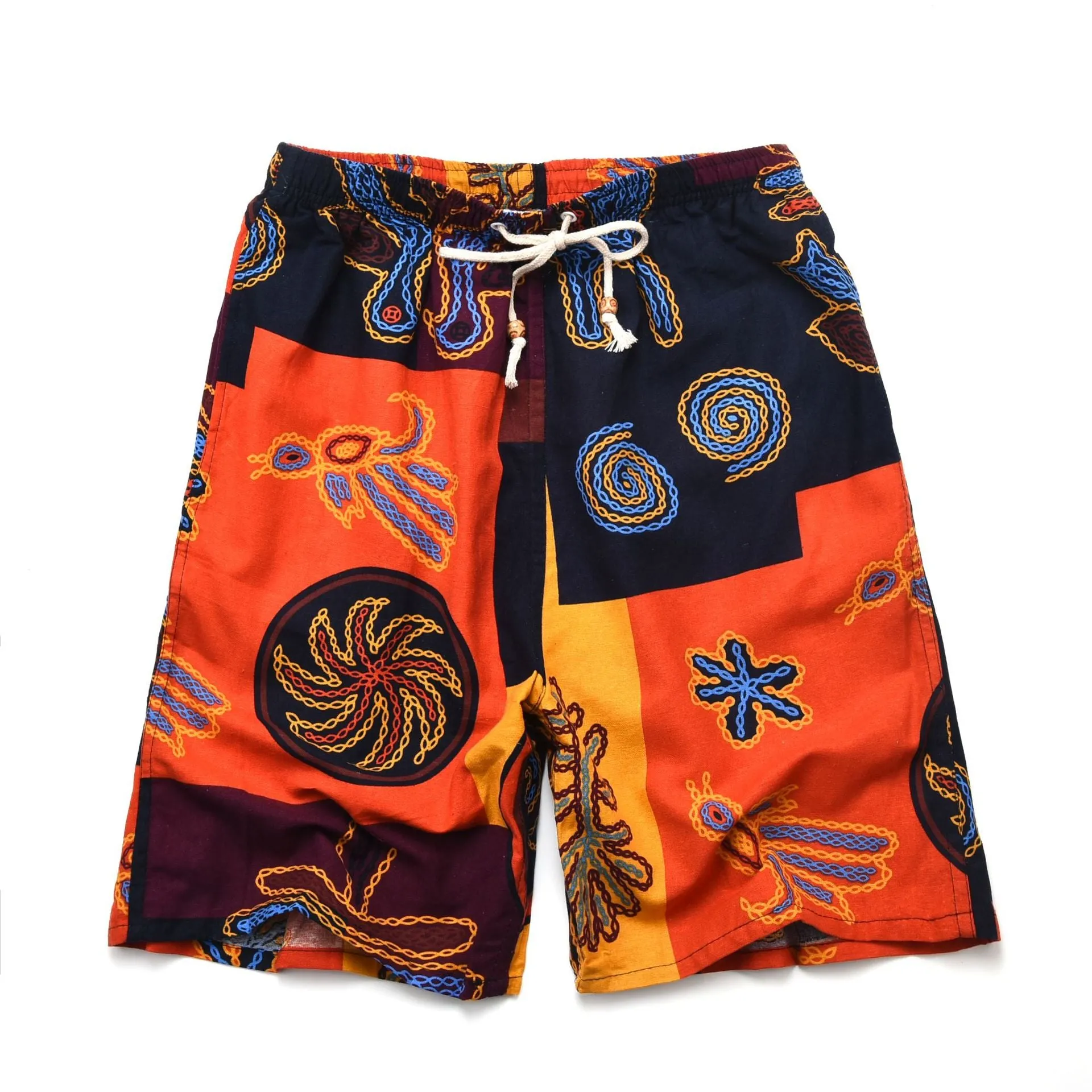 Printed Men's Beach Shorts