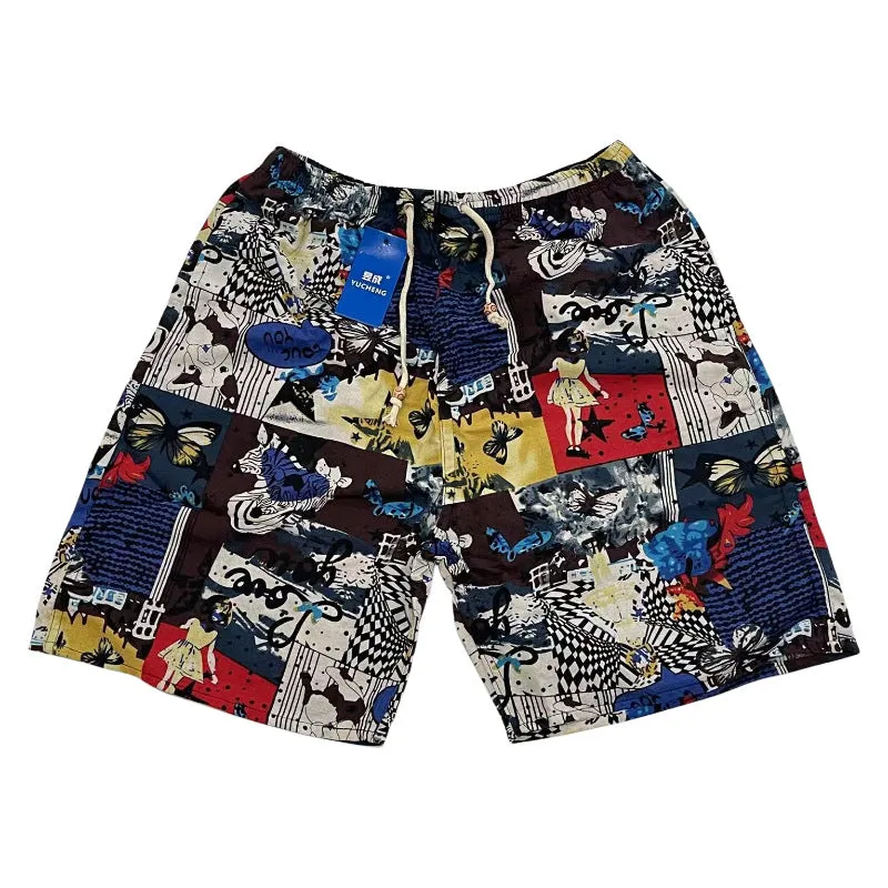 Printed Men's Beach Shorts