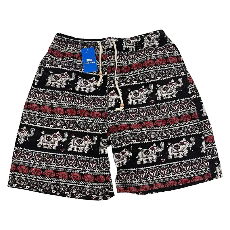 Printed Men's Beach Shorts