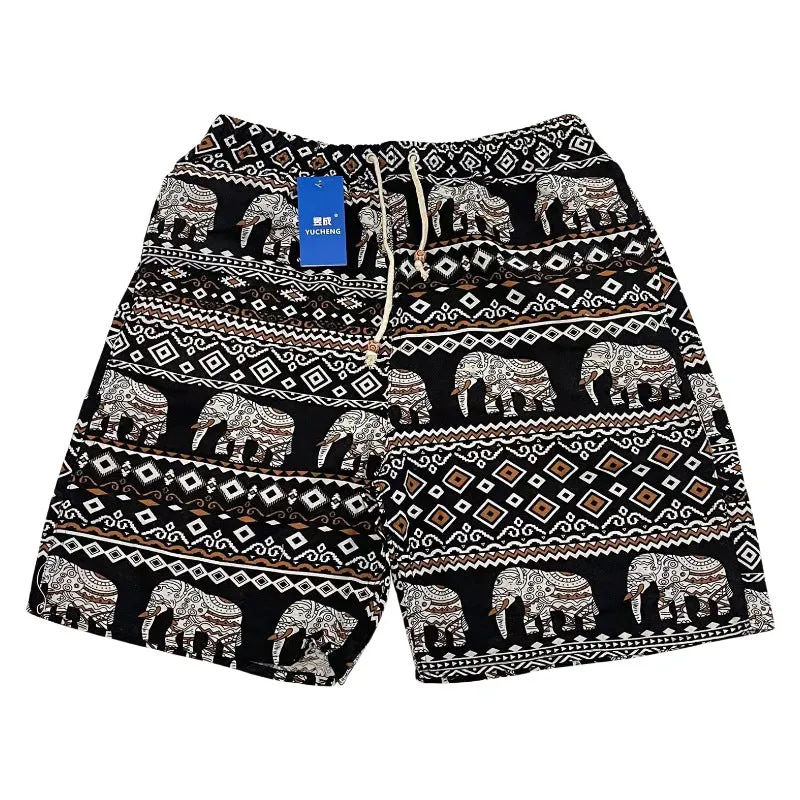 Printed Men's Beach Shorts