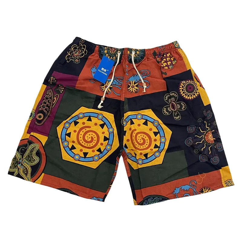 Printed Men's Beach Shorts