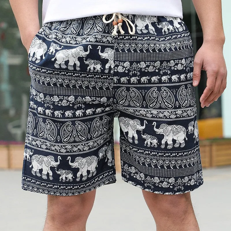 Printed Men's Beach Shorts