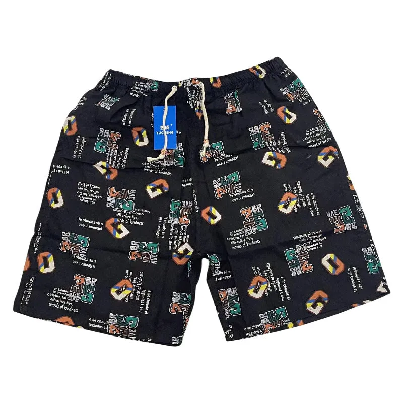 Printed Men's Beach Shorts