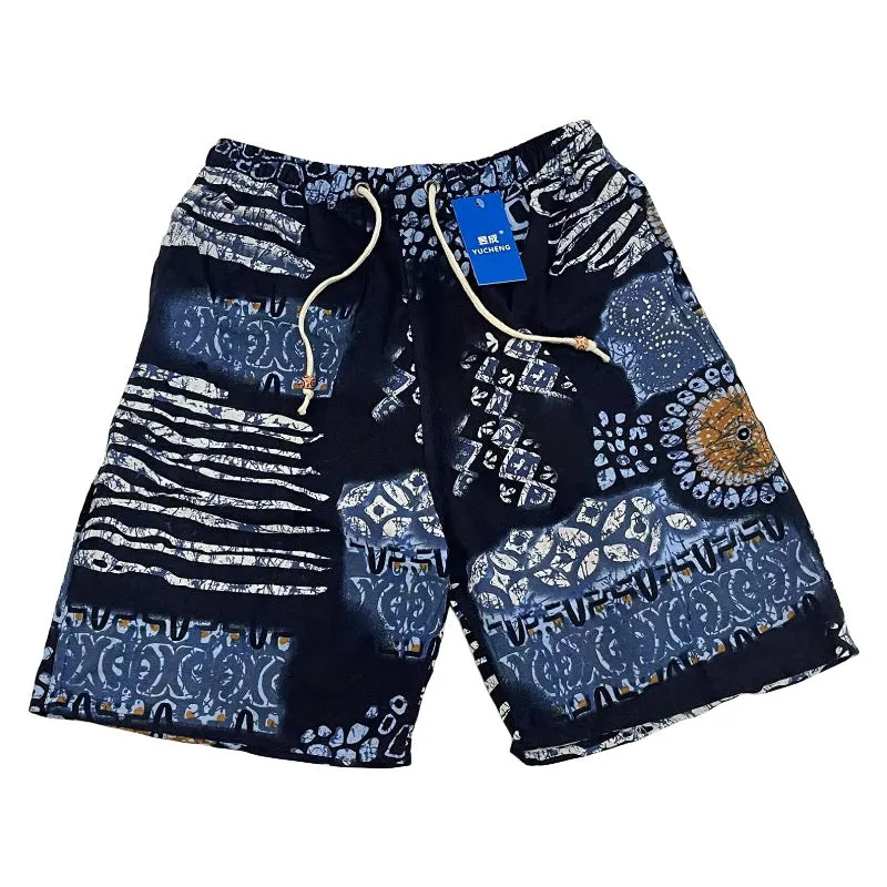 Printed Men's Beach Shorts