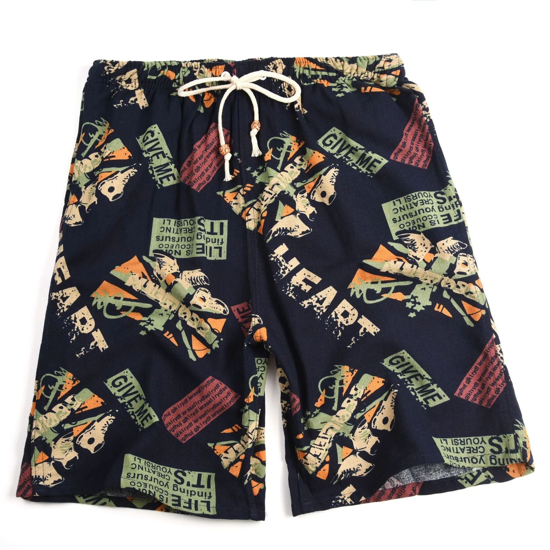 Printed Men's Beach Shorts