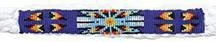 Professional's Choice Cowboy Braided Rope Halter-White & Royal