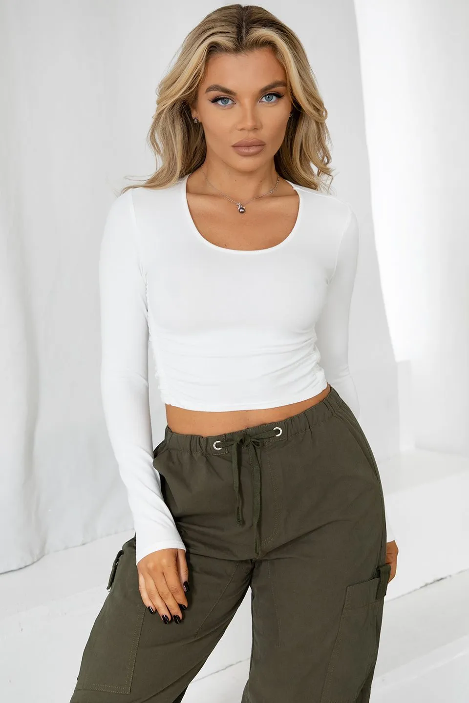 "You Know the Vibes" Crop Top