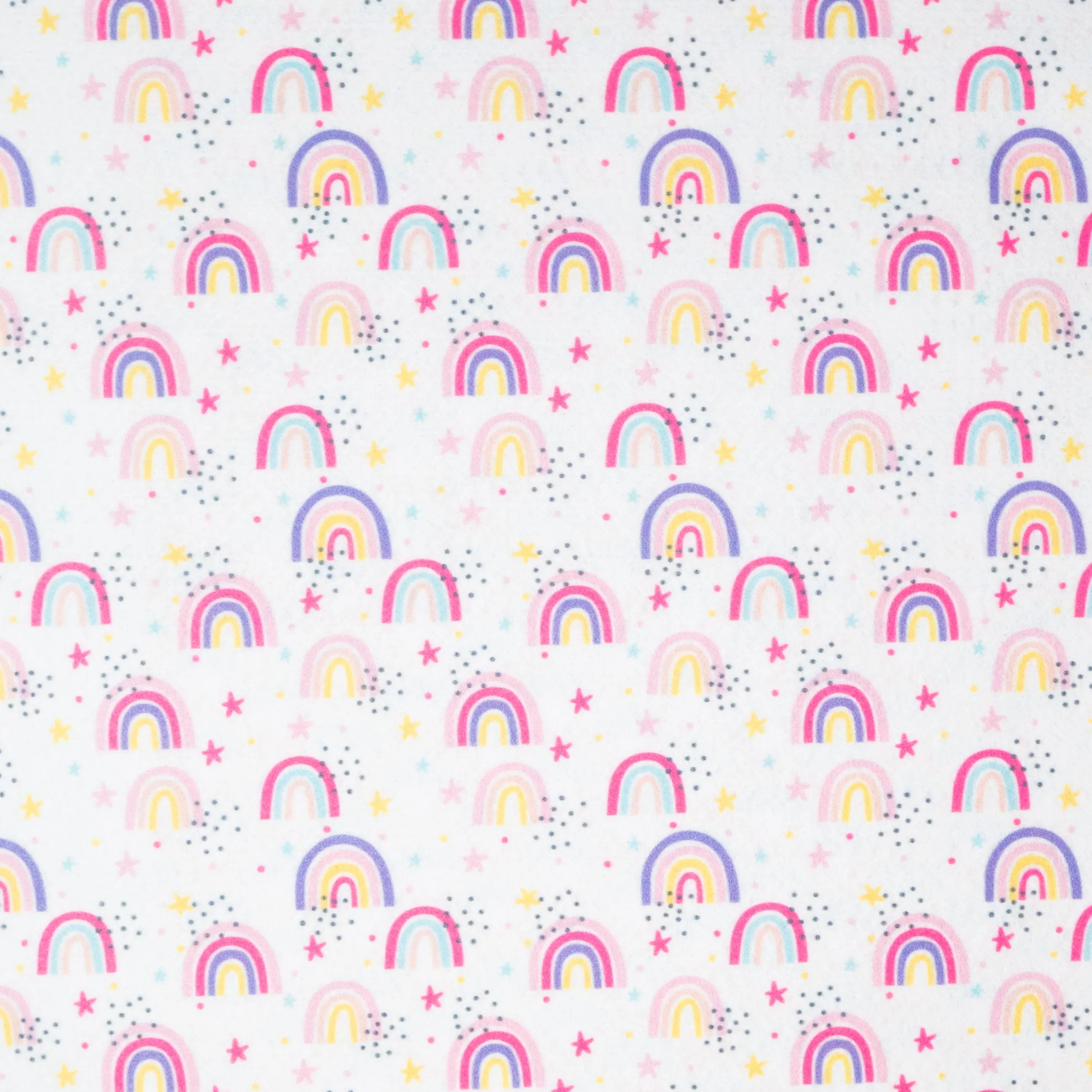 Rainbow Printed Felt Collection/ Sheets
