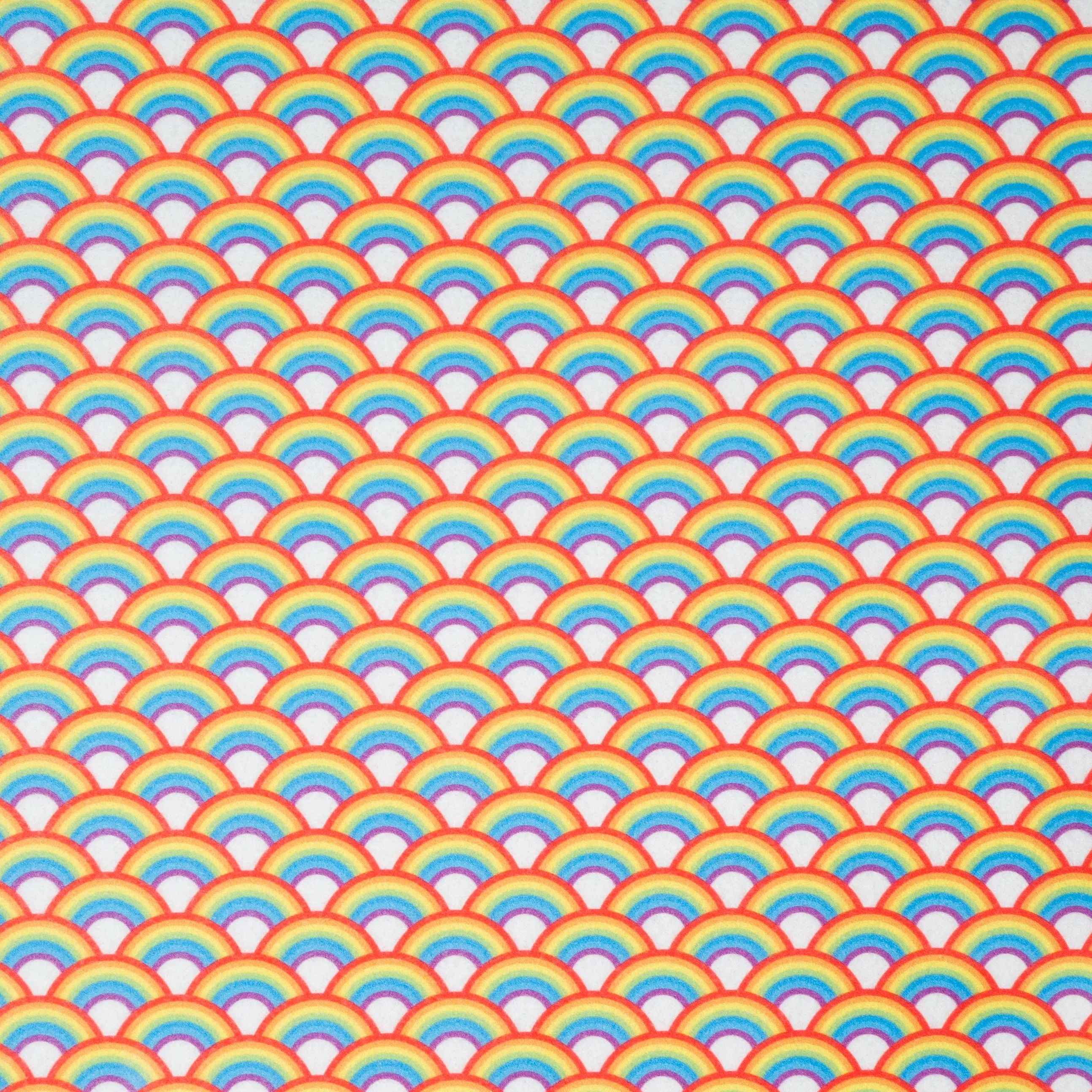 Rainbow Printed Felt Collection/ Sheets