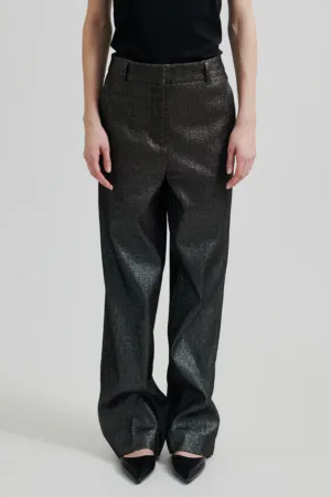 RAVE PANTS - BLACK SILVER
