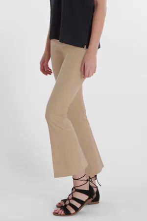 Regan Crop Flare - Blossom Twill: FINAL SALE